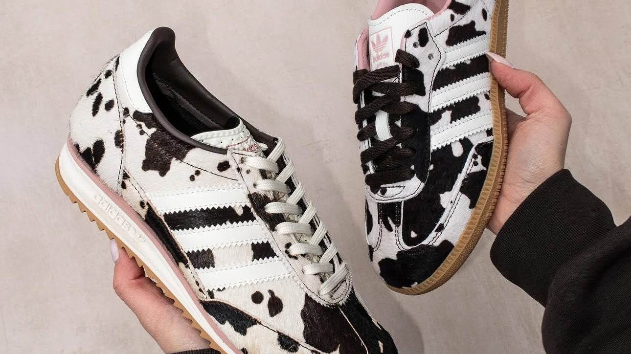 Adidas Samba & SL 72 OG Cow Print. The Wildest Sneakers of the Year?