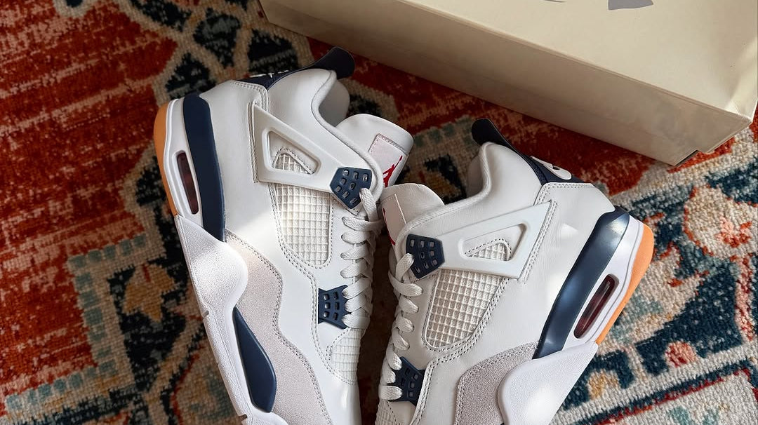 Skate Meets Street: The Nike SB x Air Jordan 4 ‘Navy’ Drops with a Splash