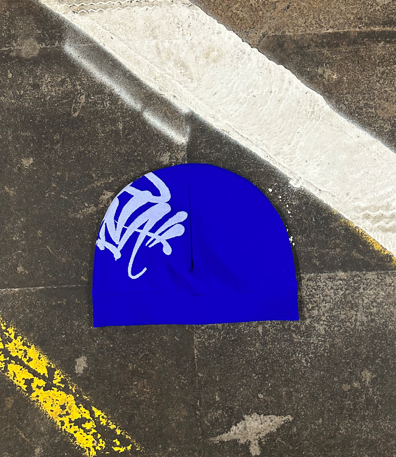 Syna Big Logo Skull Blue – The Connect