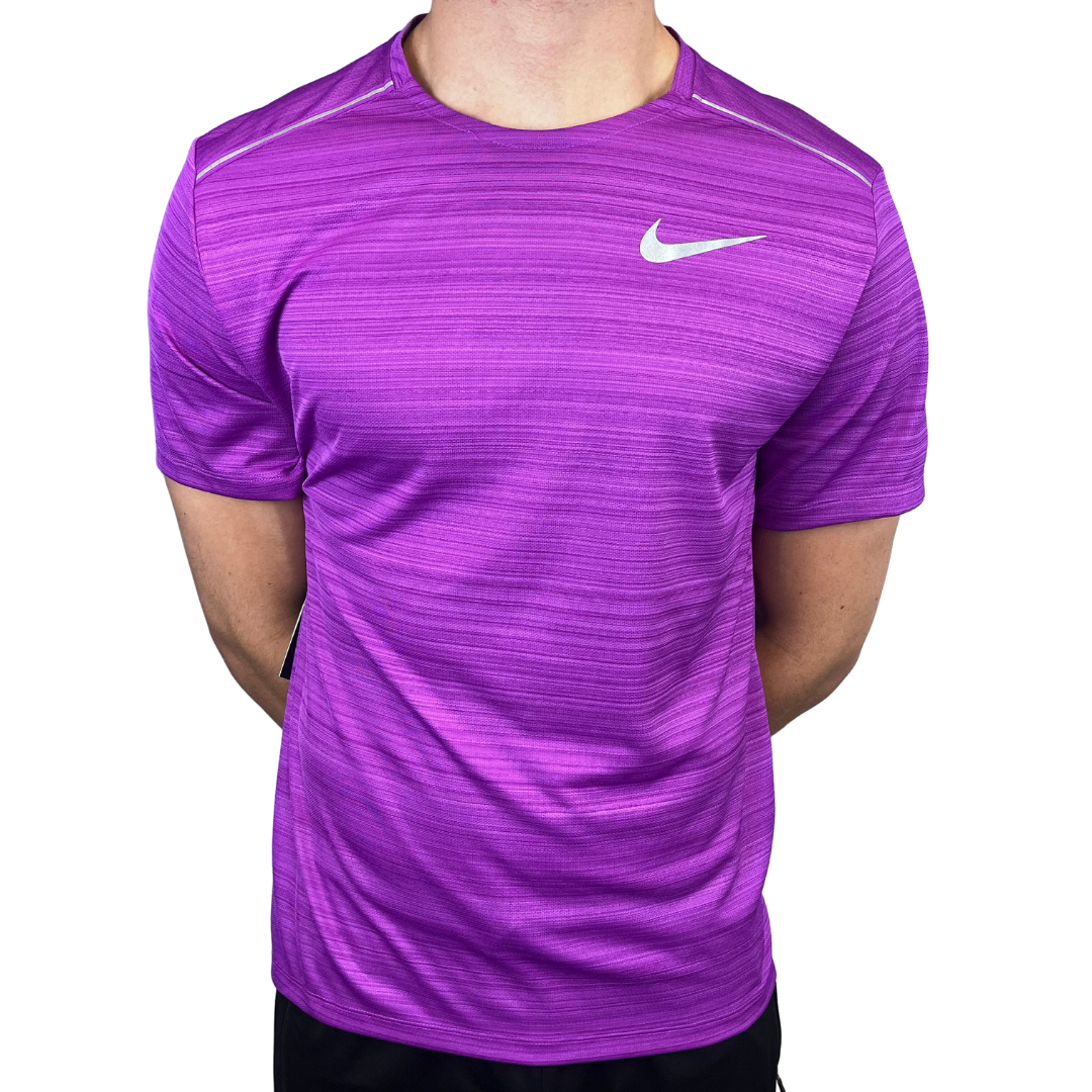 Nike miler t cheap shirt purple